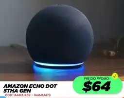 Novicompu Amazon echo dot 5tha gen oferta