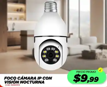 Novicompu Foco cámara ip con visión nocturna oferta