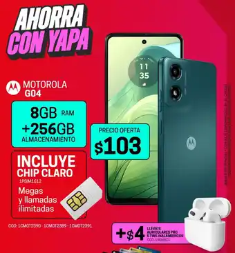 Novicompu Motorola go4 oferta