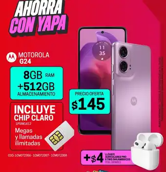 Novicompu Motorola g24 oferta