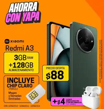 Novicompu Redmi A3 oferta