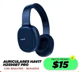 Novicompu Havit auriculares H2590BT Pro oferta