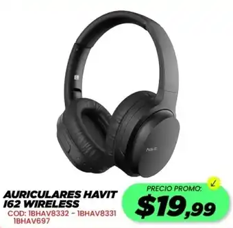 Novicompu Havit auriculares 162 wireless oferta