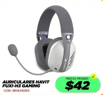 Novicompu Havit auriculares FUXI-H3 Gaming oferta