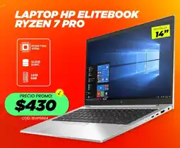 Novicompu HP Laptop Elitebook Ryzen 7 Pro oferta