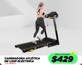 Novicompu Caminadora Atlética de 1,5HP Eléctrica oferta