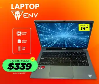 Novicompu ENV Laptop 14" oferta