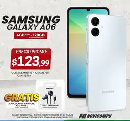 Novicompu Samsung galaxy A06 oferta