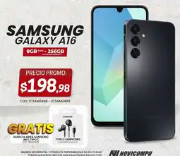 Novicompu Samsung galaxy A16 oferta