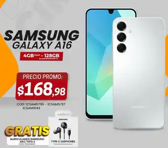 Novicompu Samsung galaxy A16 oferta