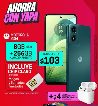 Novicompu Motorola g04 oferta