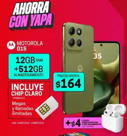 Novicompu Motorola G15 oferta