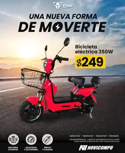 Novicompu Bicicleta eléctrica oferta