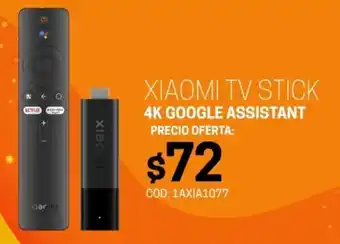 Novicompu Xiaomi tv stick 4k google assistant oferta