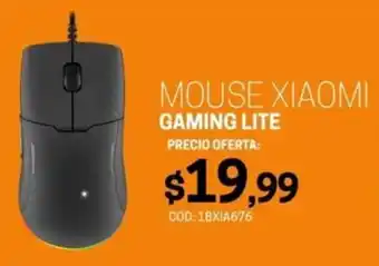 Novicompu Mouse xiaomi gaming lite oferta