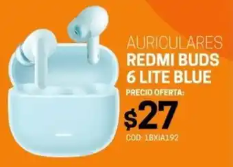 Novicompu Auriculares redmi buds 6 lite blue oferta