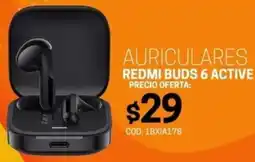 Novicompu Auriculares redmi buds 6 active oferta