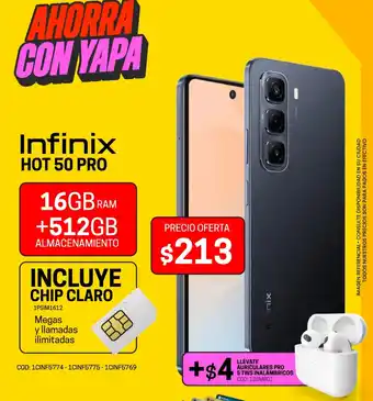 Novicompu Infinix hot 50 pro oferta