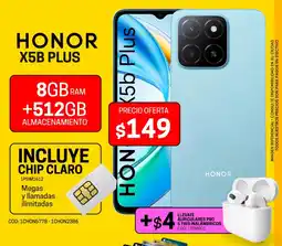 Novicompu Honor X5B plus oferta