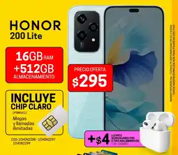 Novicompu Honor 200 lite oferta