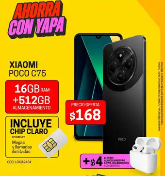 Novicompu Xiaomi poco c75 oferta