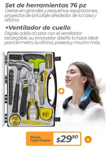 TVentas Set de herramientas oferta