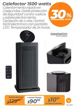 TVentas Calefactor oferta