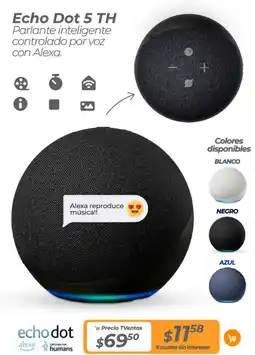 TVentas Echo Dot 5 TH oferta