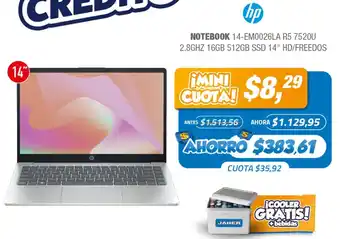 Jaher Hp notebook oferta