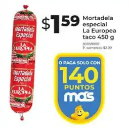 Tia Mortadela especial La Europea taco oferta