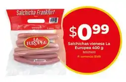 Tia Salchichas vienesa La Europea oferta