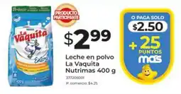 Tia Leche en polvo La Vaquita Nutrimas oferta