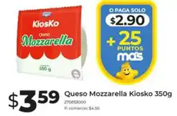 Tia Queso Mozzarella Kiosko oferta