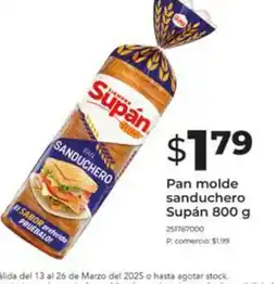 Tia Pan molde sanduchero Supán oferta