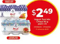 Tia Yogurt con cereal oferta