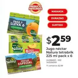 Tia Jugo néctar Natura tetrabrik oferta