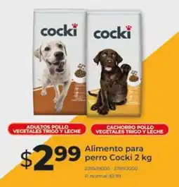 Tia Alimento para perro Cocki oferta