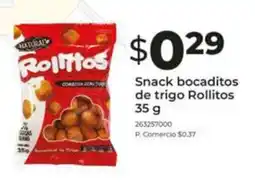 Tia Snack bocaditos de trigo Rollitos oferta