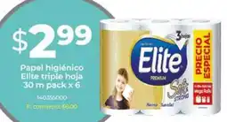 Tia Elite triple hoja papel higiénico oferta