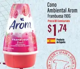 Mi Comisariato Arom cono ambiental frambuesa oferta