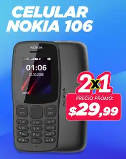 Novicompu Nokia celular 106 oferta