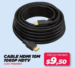 Novicompu Cable hdmi 10m 1080p hdtv oferta