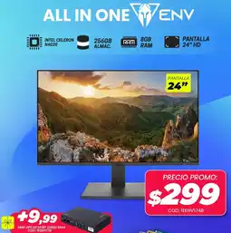 Novicompu ENV all in one 24" oferta