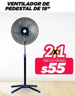 Novicompu Ventilador de pedestal de 18" oferta