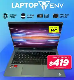 Novicompu ENV Laptop 14" oferta