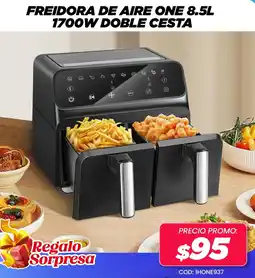 Novicompu Freidora de aire one doble cesta oferta