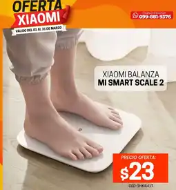 Novicompu Xiaomi balanza mi smart scale 2 oferta