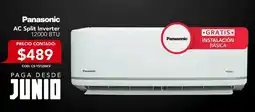 Almacenes Japón Panasonic AC Split Inverter oferta