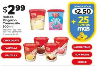Tia Cremossito helado pingüino oferta