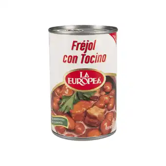 Akí LA EUROPEA FRIJOL TOCINO 450 g oferta